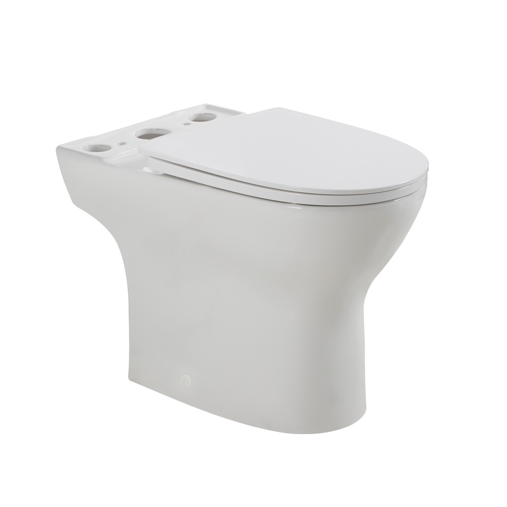 Чаша унитаза безободкового с сиденьем BelBagno BB045CPR/SC