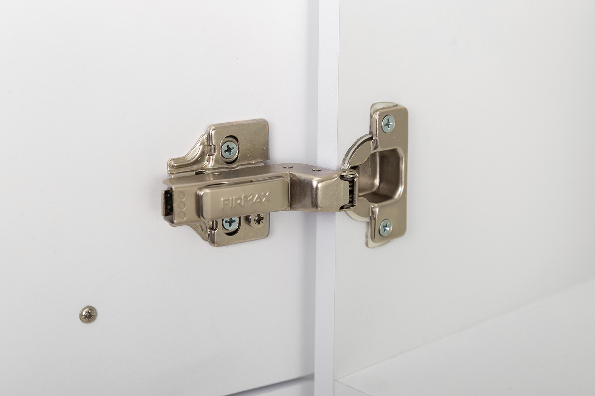 Пенал BelBagno DUE-1500-2A-SC-BL-P Bianco Lucido