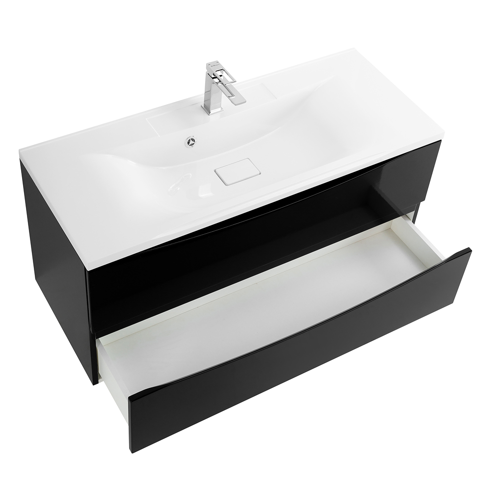 Тумба подвесная с раковиной BelBagno MARINO-1100-2C-SO-NL-P
