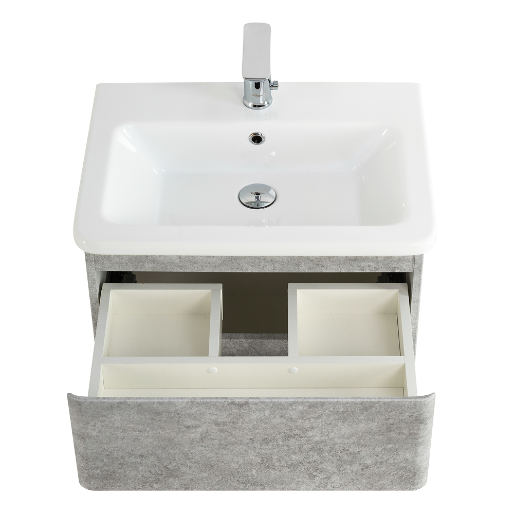 Тумба подвесная с керамической раковиной BelBagno ALBANO-CER-500-2C-SO-CVG