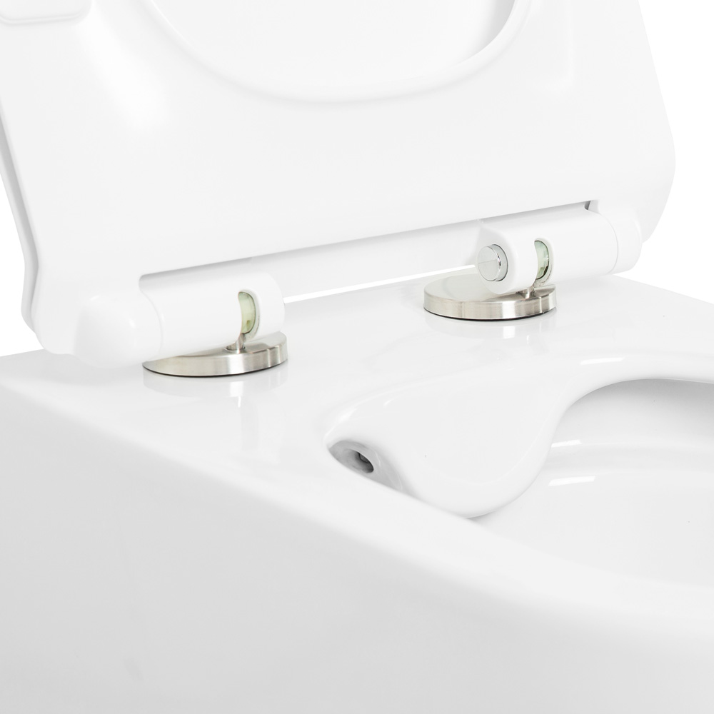 Унитаз подвесной Cezares MOLVENO CZR-2468-TH-R с сиденьем BelBagno BB2011SC