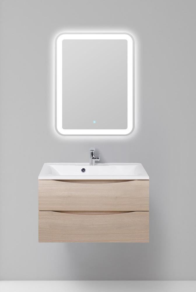купить Тумба подвесная с раковиной BelBagno MARINO-1000-2C-SO-RG-P 