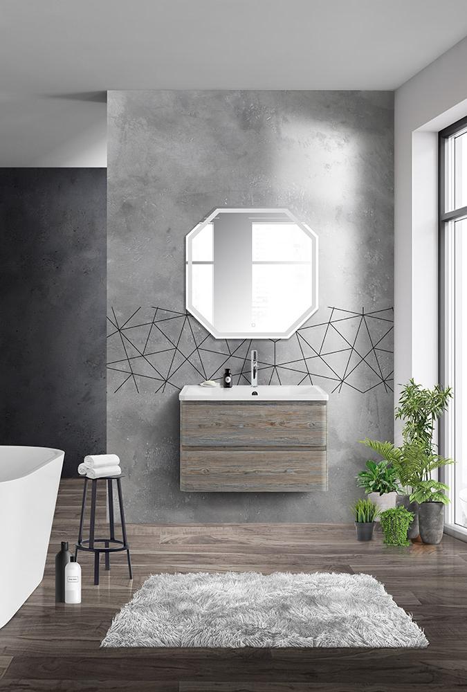 купить Тумба подвесная с раковиной BelBagno ALBANO-900-2C-SO-PS 