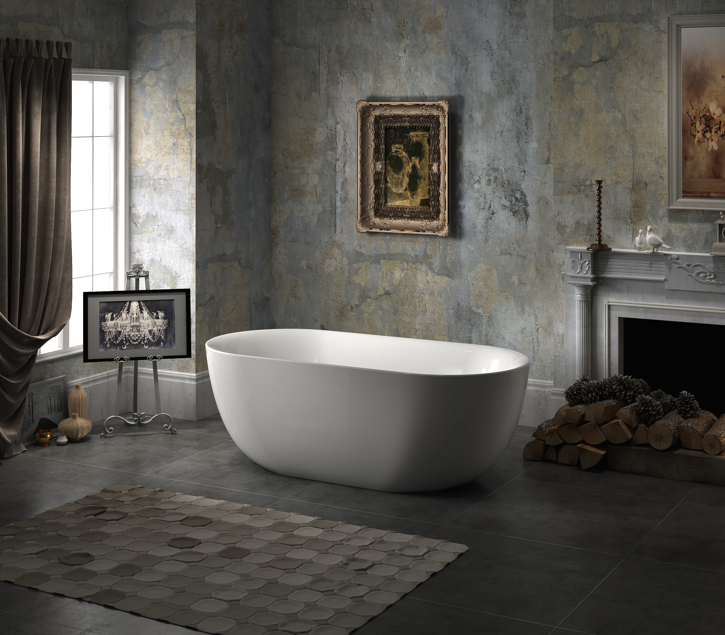 Ванна отдельностоящая BelBagno BB27
