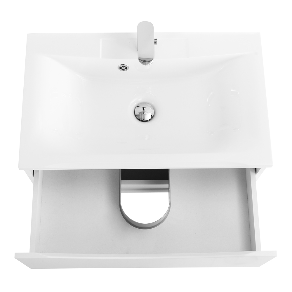 Тумба подвесная с раковиной BelBagno MARINO-750-2C-SO-BO-P