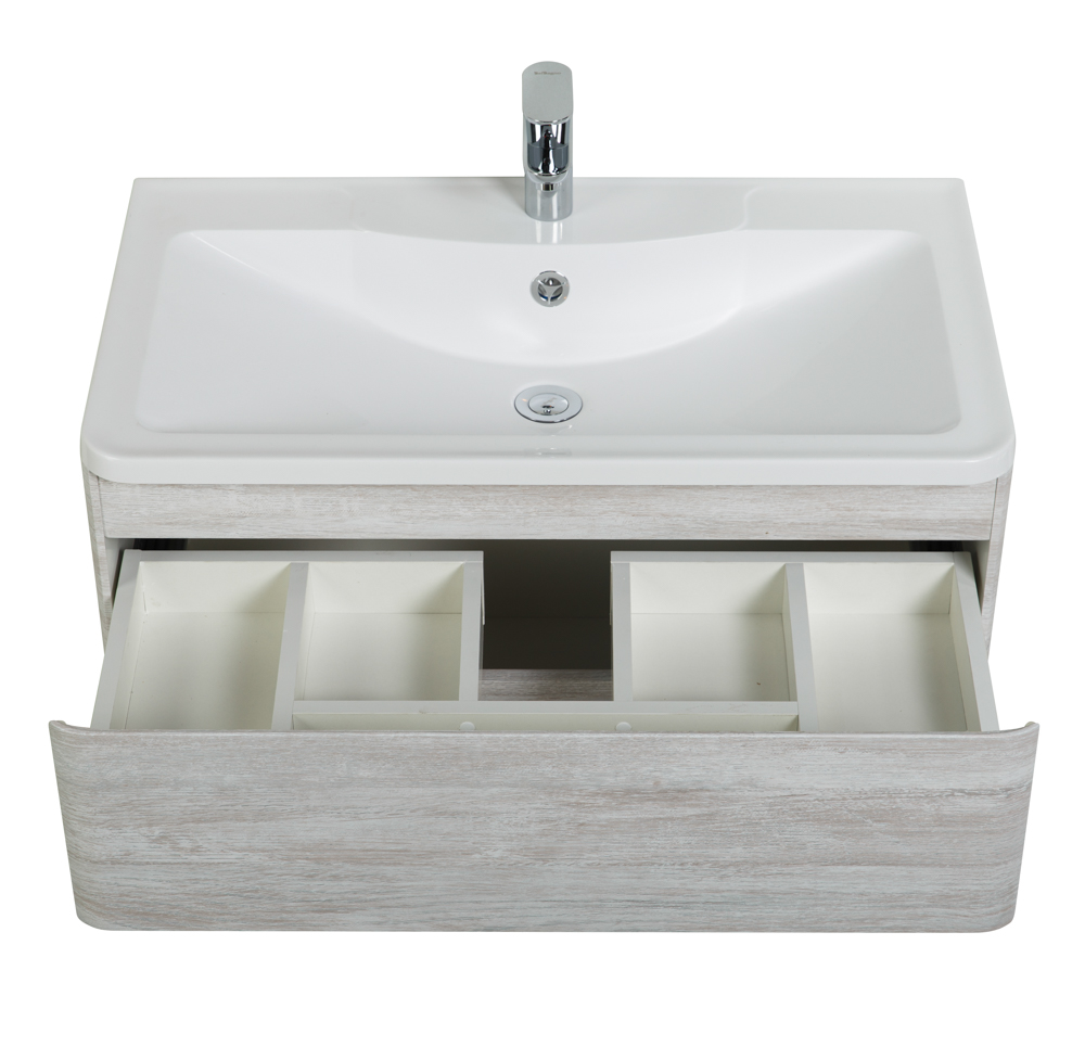 Тумба подвесная с раковиной BelBagno ALBANO-900-2C-SO-RVB