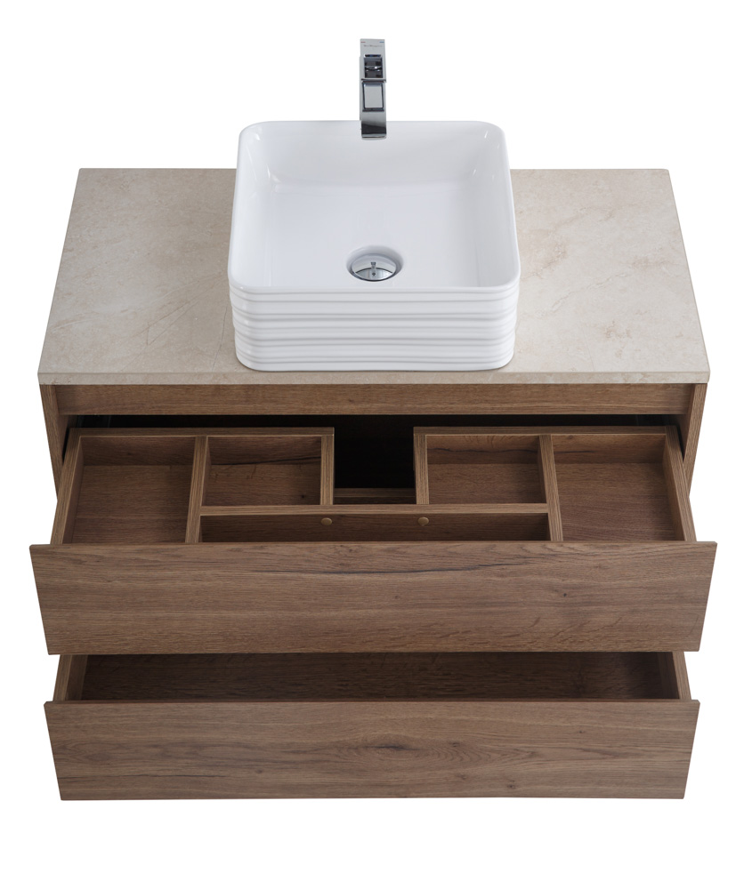 Тумба подвесная под столешницу BelBagno KRAFT-900-2C-SO-RT
