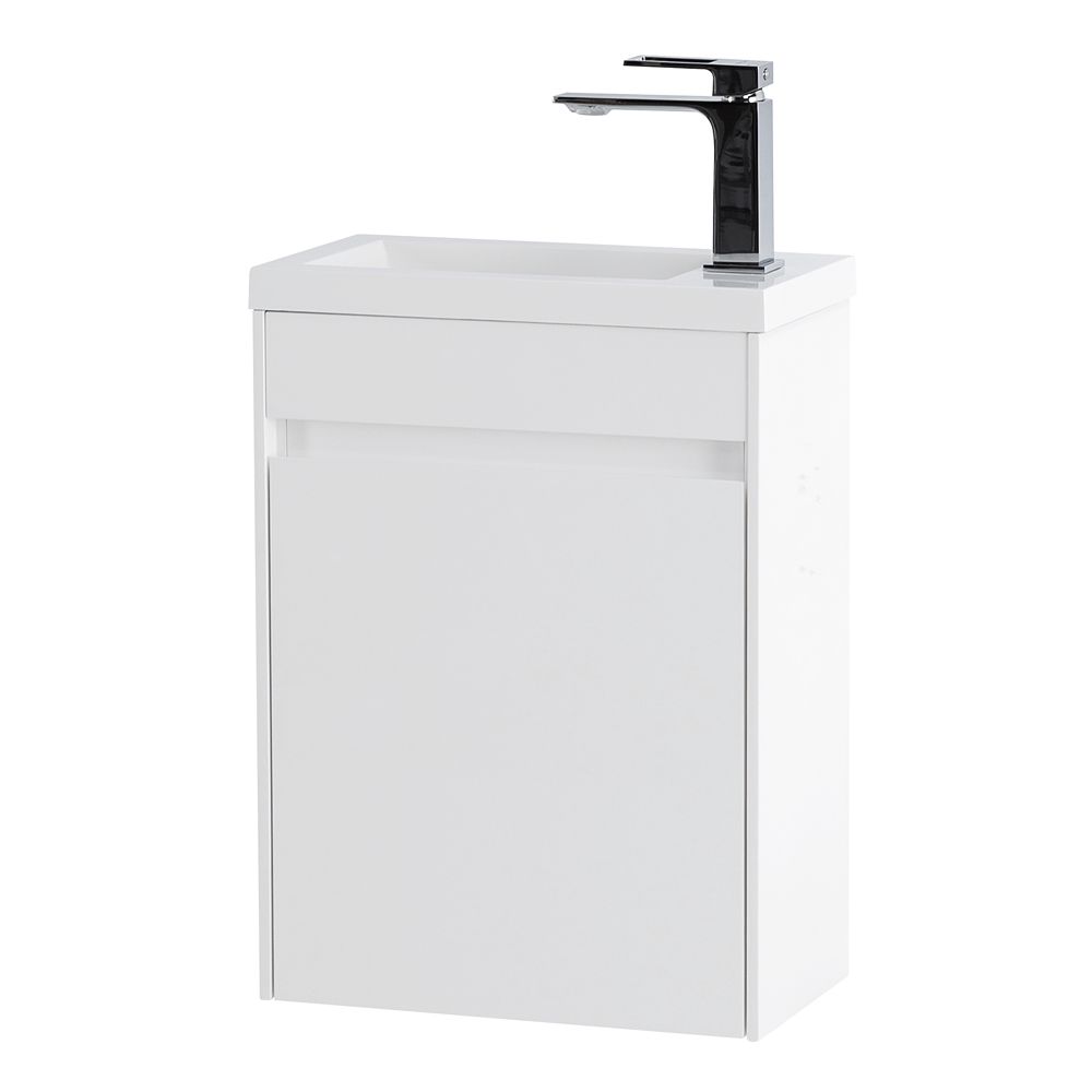 Тумба подвесная под раковину BelBagno PIETRA MINI-400-1A-SO-BL-L