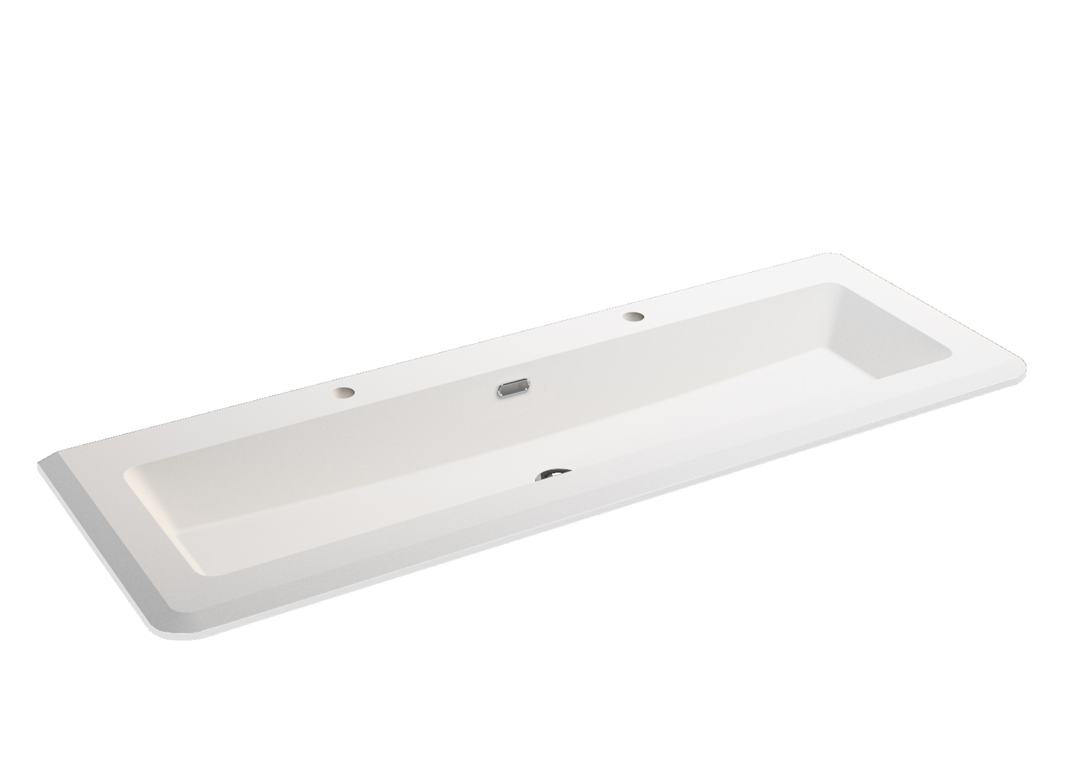 Раковина из искусственного мрамора Solid surface 141х49x2 CEZARES 50265
