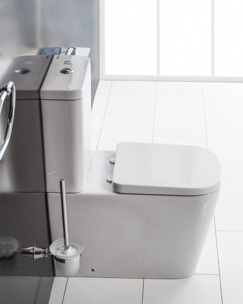 Унитаз-компакт безободковый BelBagno ALBANO BB120CPR + BB120T