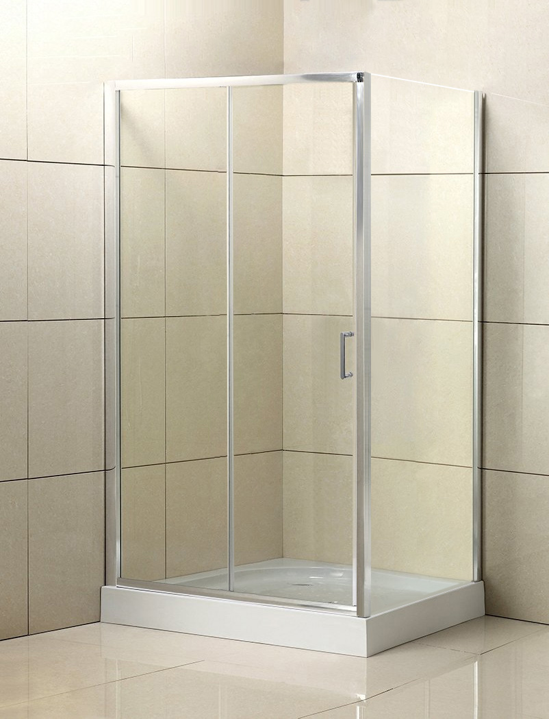 Душевой уголок BelBagno UNO-AH-1-100/80-C-Cr