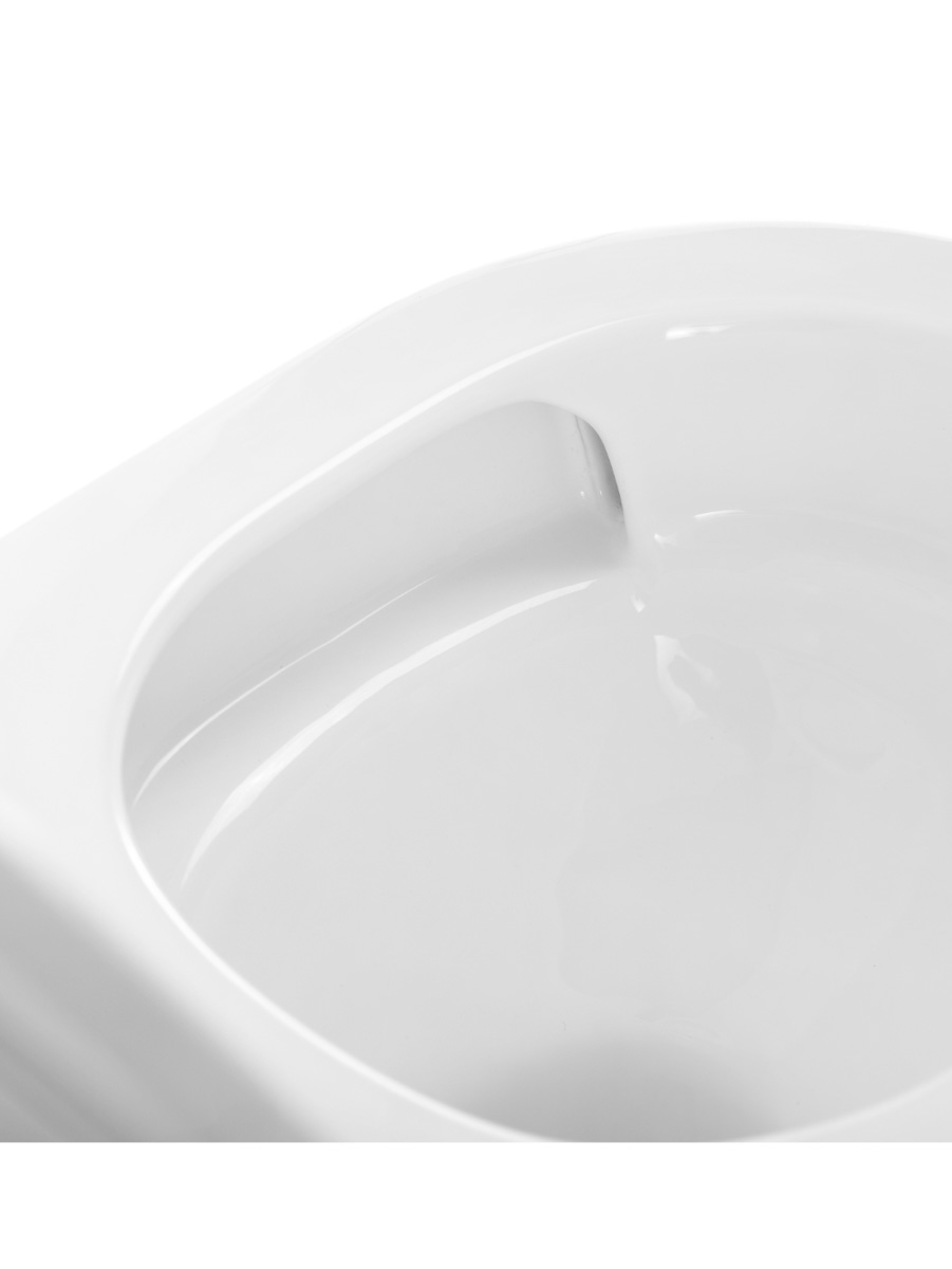 Унитаз подвесной BelBagno COMPATTO BB003CH-TOR/SC безободковый с сиденьем и смывом TORNADO 