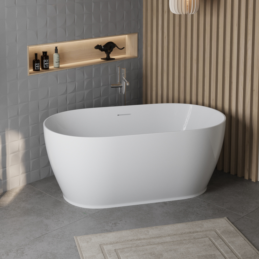 Ванна акриловая отдельностоящая BelBagno BB413-1700-800