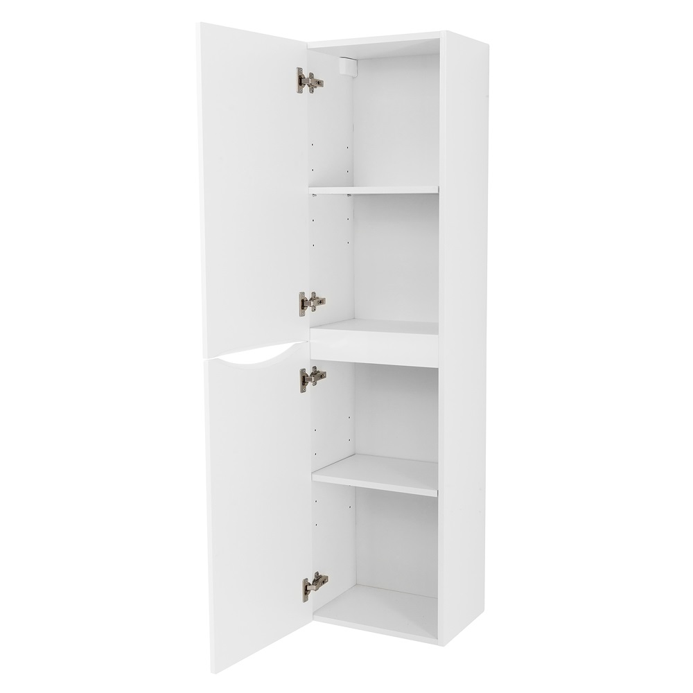 Пенал подвесной BelBagno FLY-MARINO-1500-2A-SC-BO-P-L левосторонний, Bianco Opaco