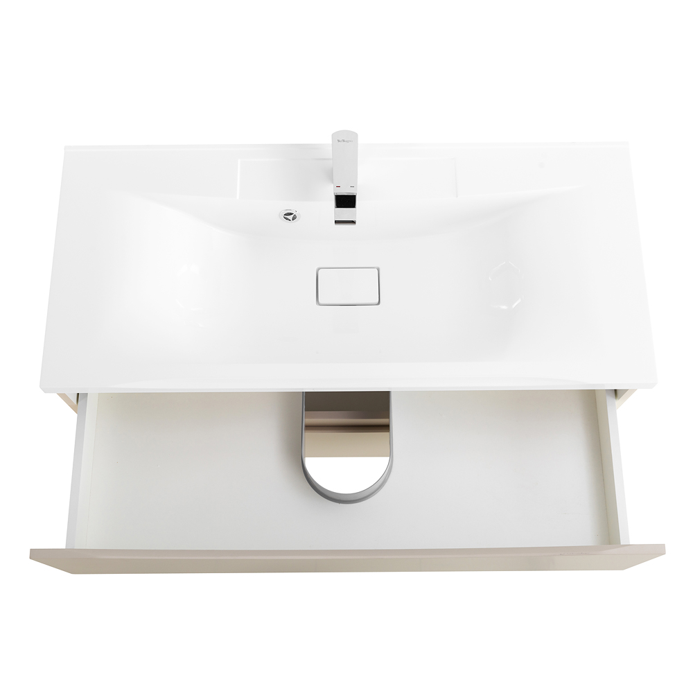 Тумба подвесная с раковиной BelBagno MARINO-1000-2C-SO-CO-P