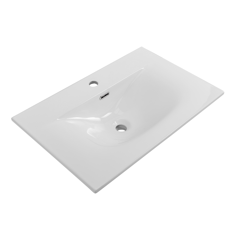 Тумба с раковиной подвесная BelBagno KRAFT-700-2C-SO-GSO Темно-Серый матовый, раковина белая BB-8099-70