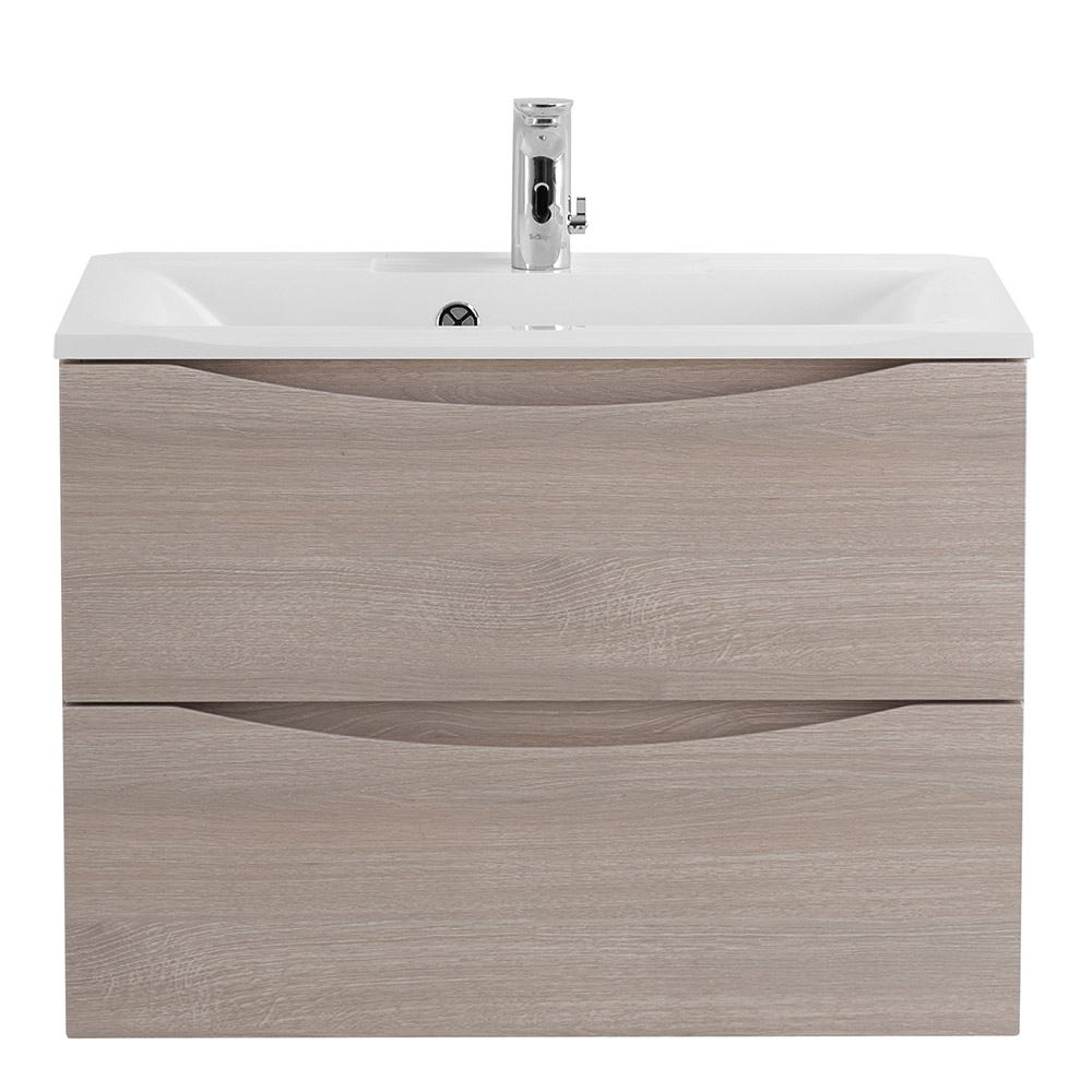 Тумба подвесная с раковиной BelBagno MARINO-650-2C-SO-RG-P