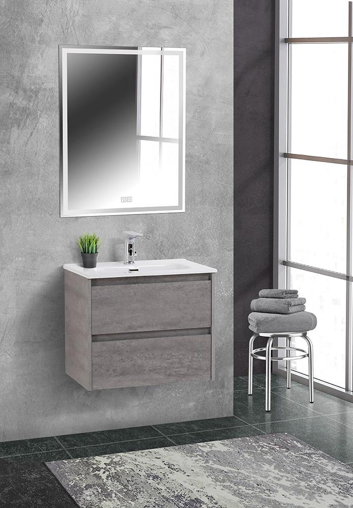 купить Тумба подвесная с раковиной BelBagno KRAFT 39-700/390-2C-SO-CG 