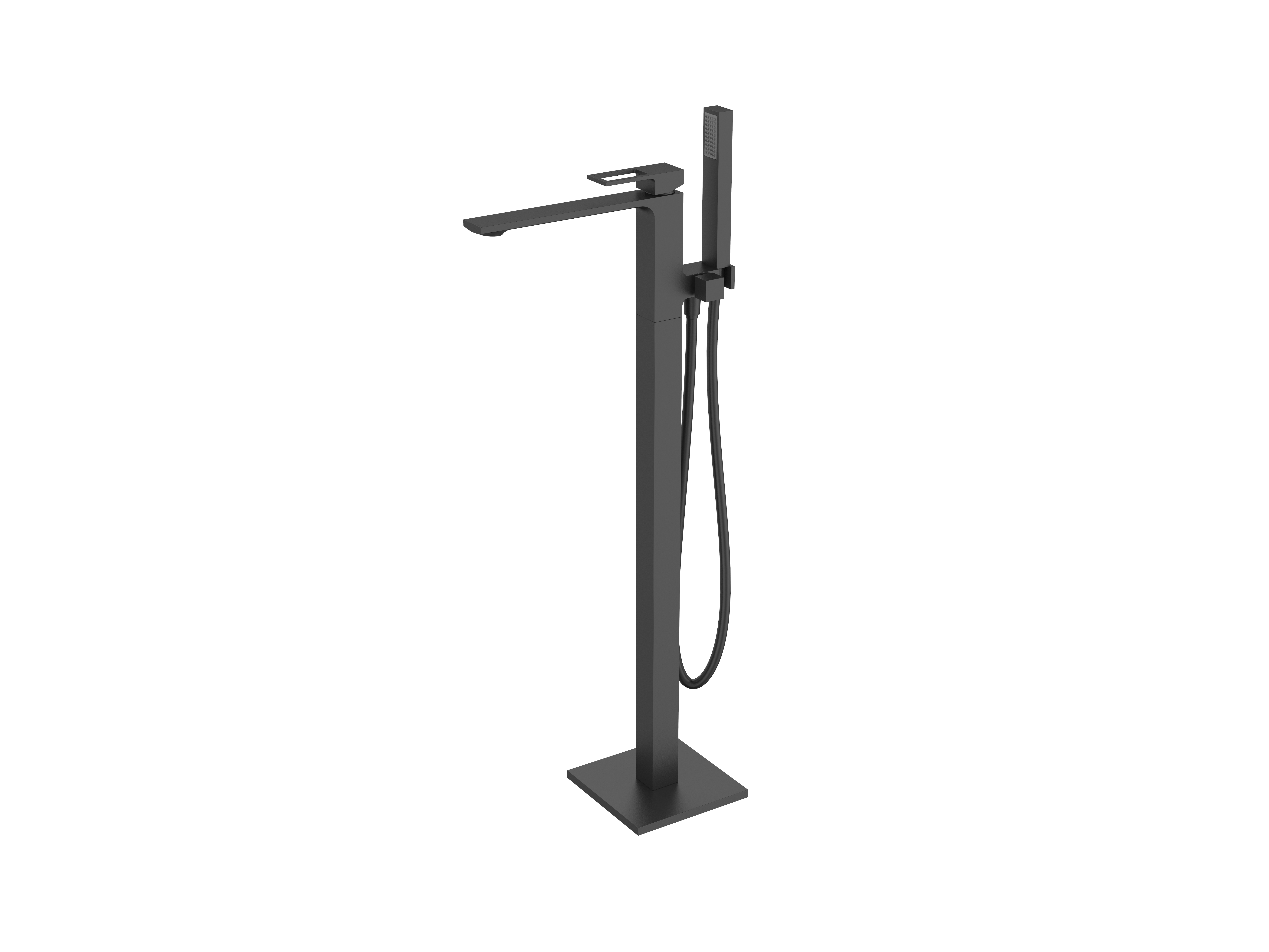Напольный смеситель BelBagno LUCE для ванны LUC-FMT-NERO