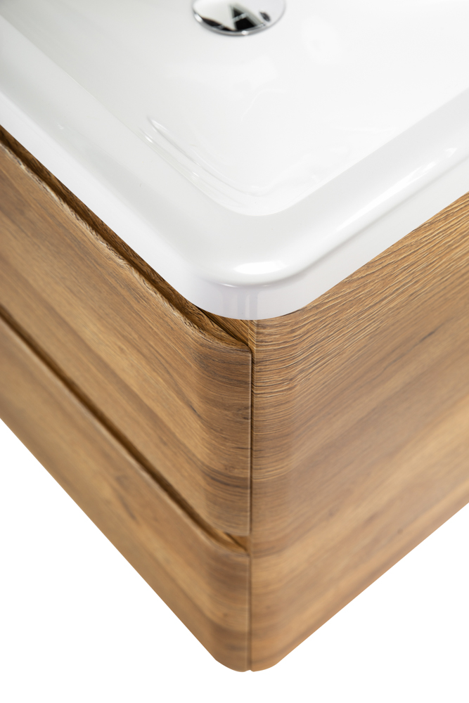 Тумба подвесная с раковиной BelBagno ALBANO-600-2C-SO-RR