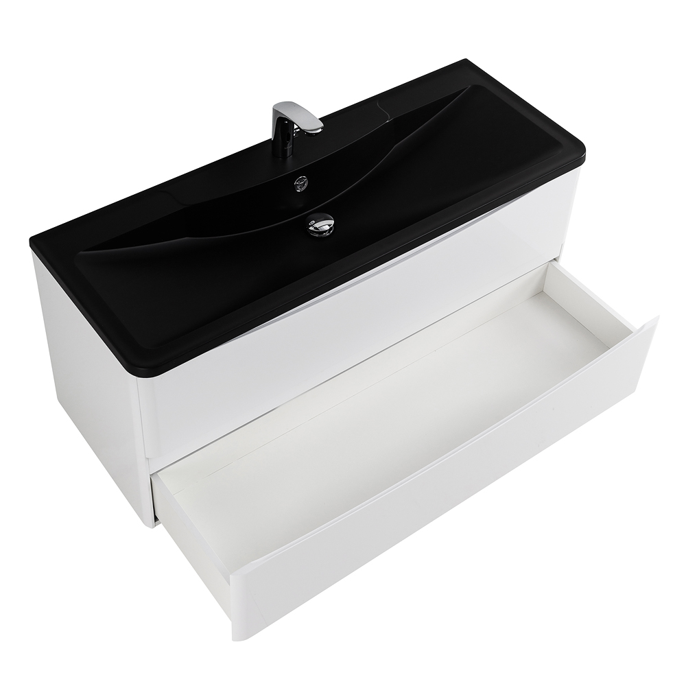 Тумба подвесная под раковину BelBagno ACQUA-1200-2C-SO-BL 120 см Bianco Lucido 