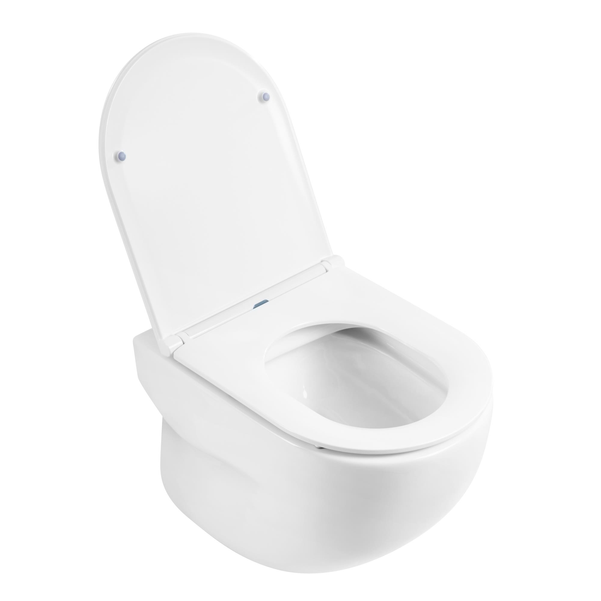 Унитаз безободковый подвесной BelBagno ONDA BB066CHR