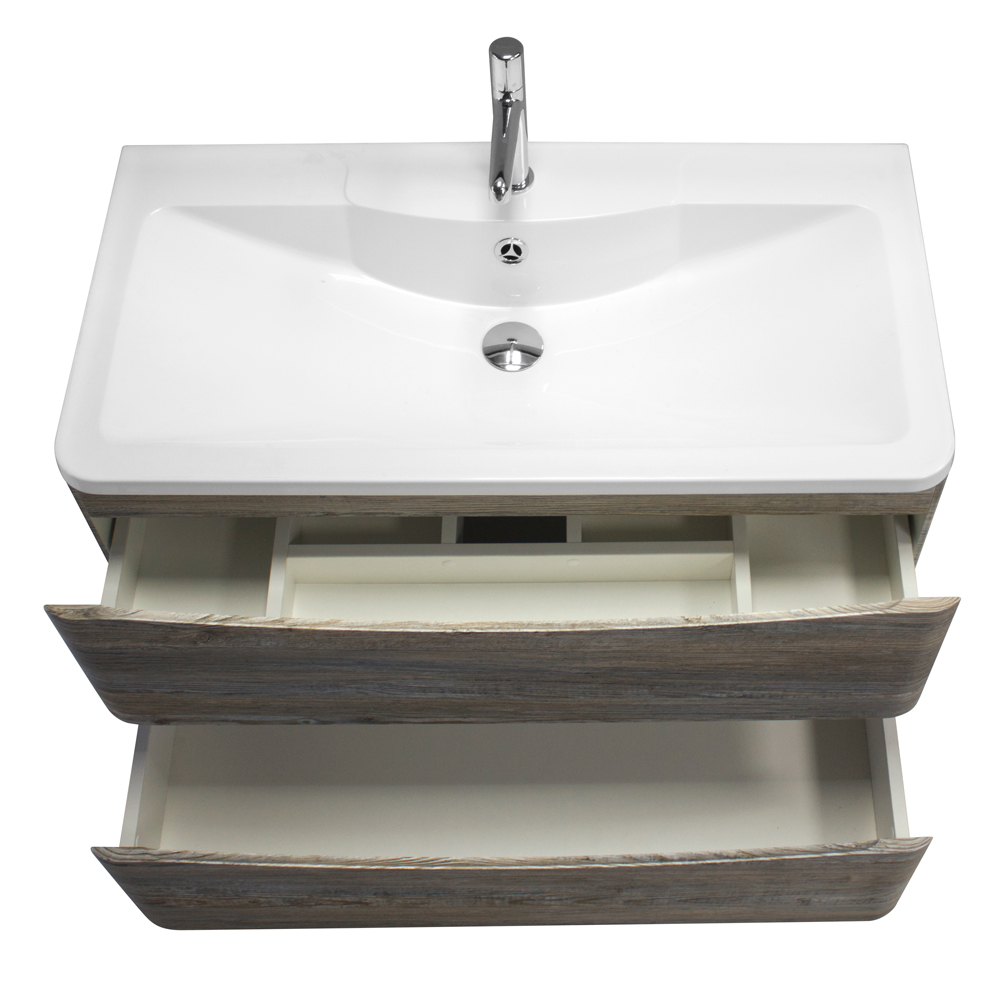 Мебель для ванной комнаты подвесная BelBagno ACQUA-1000-2C-SO-PS 100 см Pino Scania 