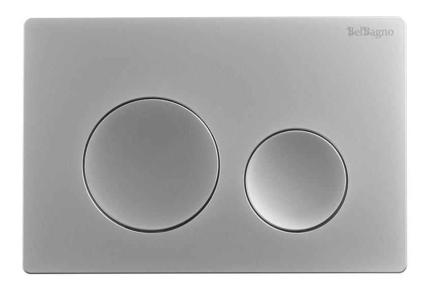 купить Кнопка смыва BelBagno BB-03C-IN цвет нержавеющая сталь 