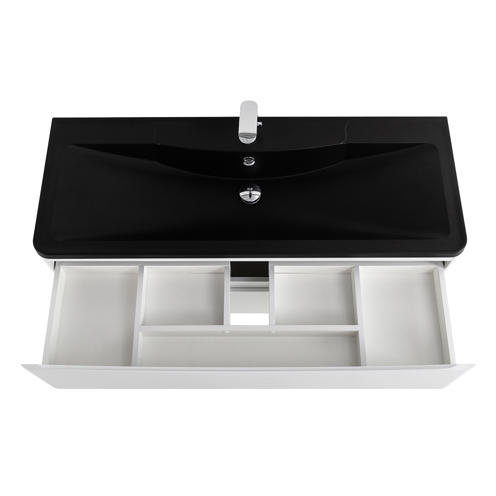 Тумба подвесная под раковину BelBagno ACQUA-1200-2C-SO-BL 120 см Bianco Lucido 