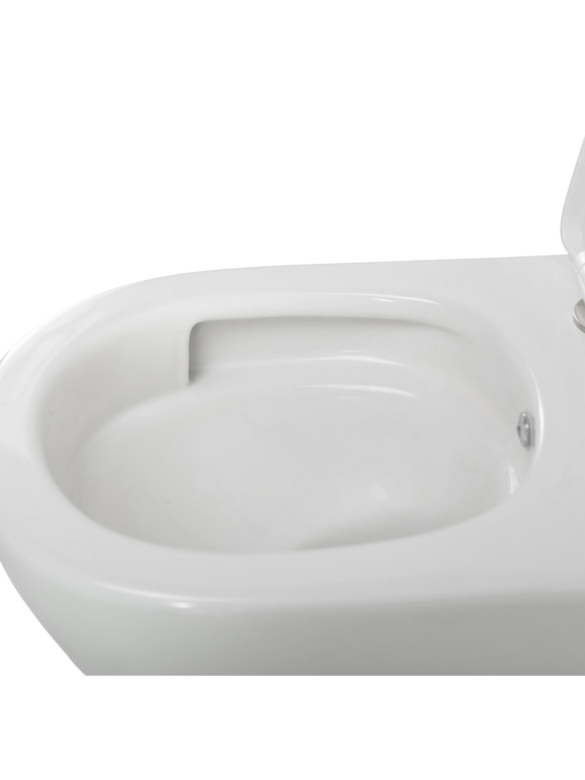 Унитаз подвесной BelBagno MARINO BB7026CH-TOR-BFS/SC с сиденьем, функцией биде, без смесителя 