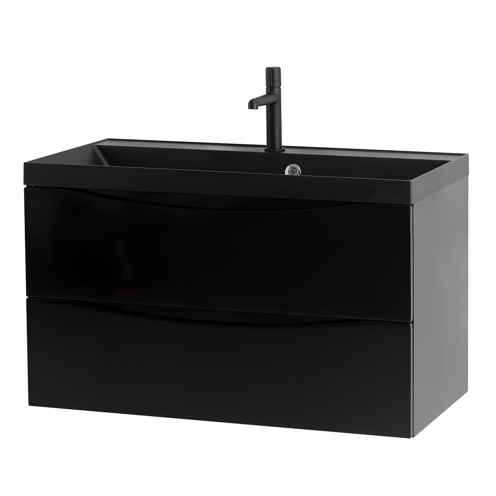 Тумба подвесная под раковину BelBagno MARINO-900-2C-SO-NL-P
