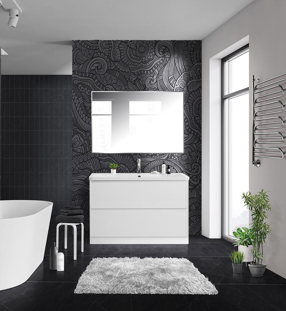 Тумба напольная под раковину BelBagno ALBANO-1200-2C-PIA-BL