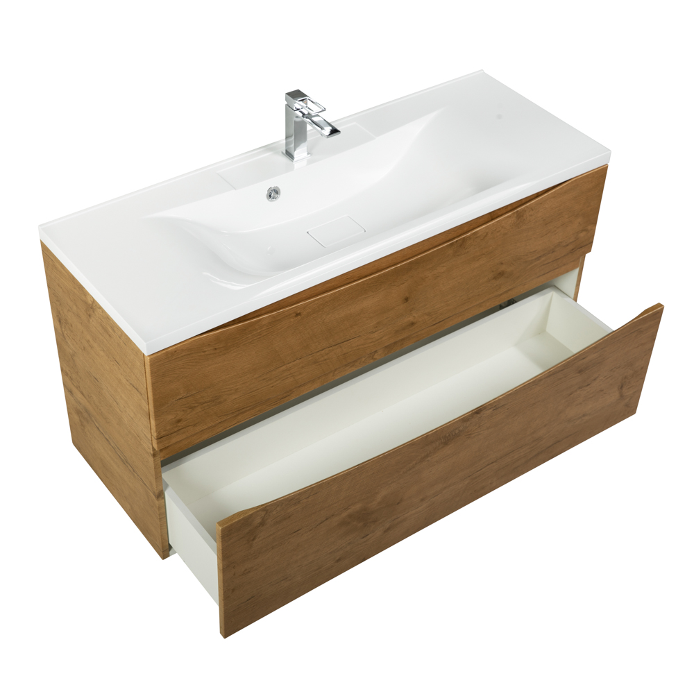 Тумба подвесная с раковиной Belbagno MARINO-H60-1200-2C-SO-RN-P