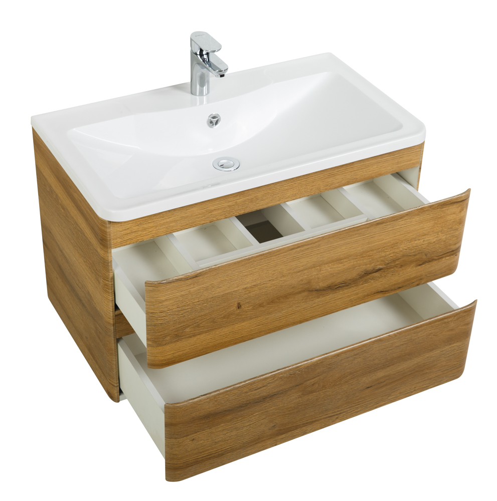 Тумба подвесная с раковиной BelBagno ALBANO-900-2C-SO-RR