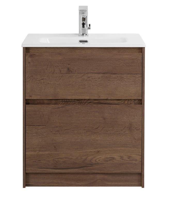 Тумба напольная с раковиной BelBagno KRAFT39-600/390-2C-PIA-RT
