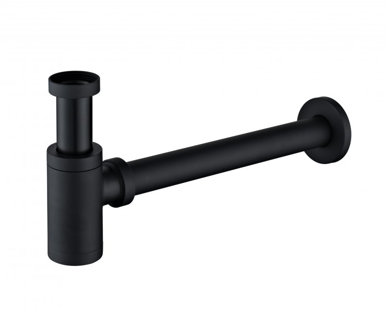 Сифон BelBagno BB-SMT2-NERO чёрный матовый