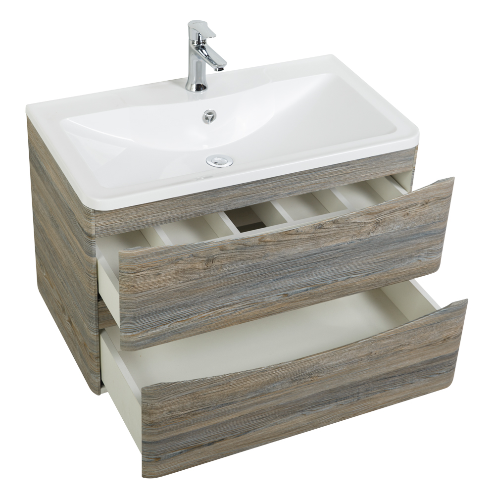 Мебель для ванной комнаты подвесная BelBagno ACQUA-800-2C-SO-PS 80см Pino Scania  