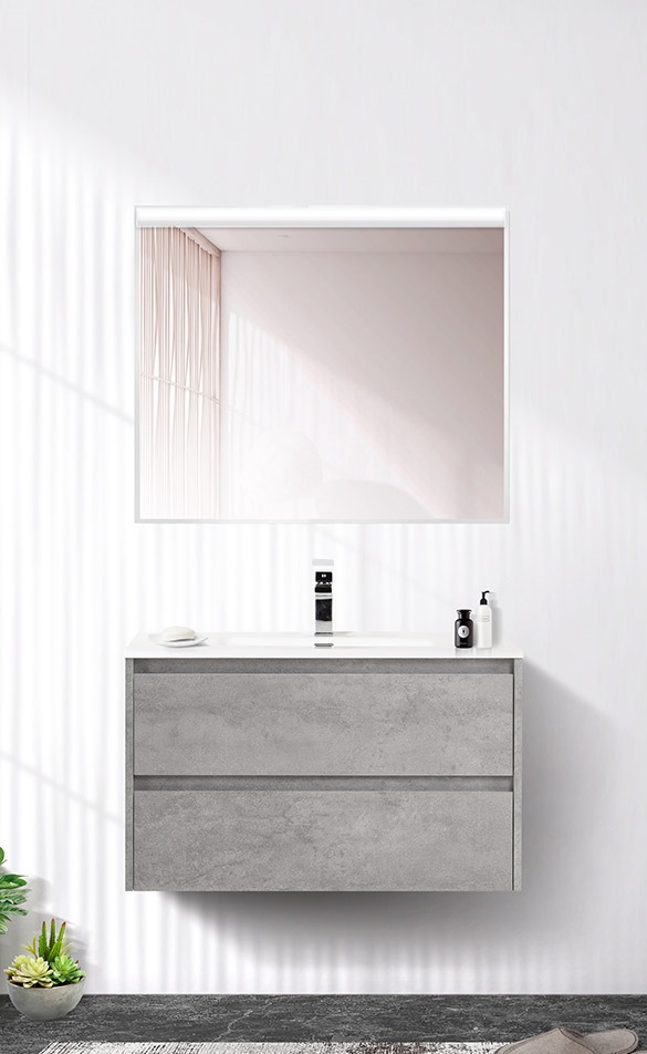 купить Тумба подвесная с раковиной BelBagno KRAFT-700-2C-SO-CG 