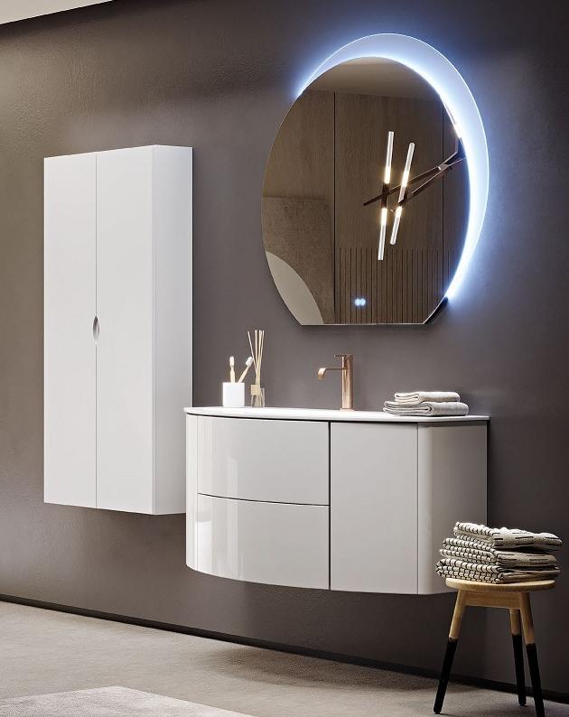купить Мебель для ванной Cezares EDEN 120 Bianco lucido 54861  