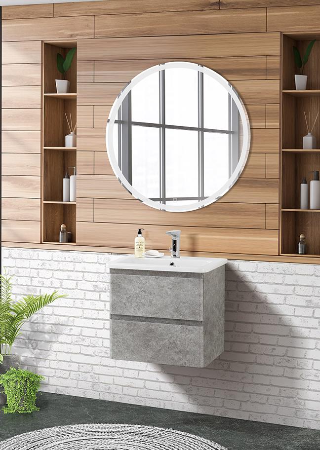 Тумба подвесная с керамической раковиной BelBagno ALBANO-CER-500-2C-SO-CVG