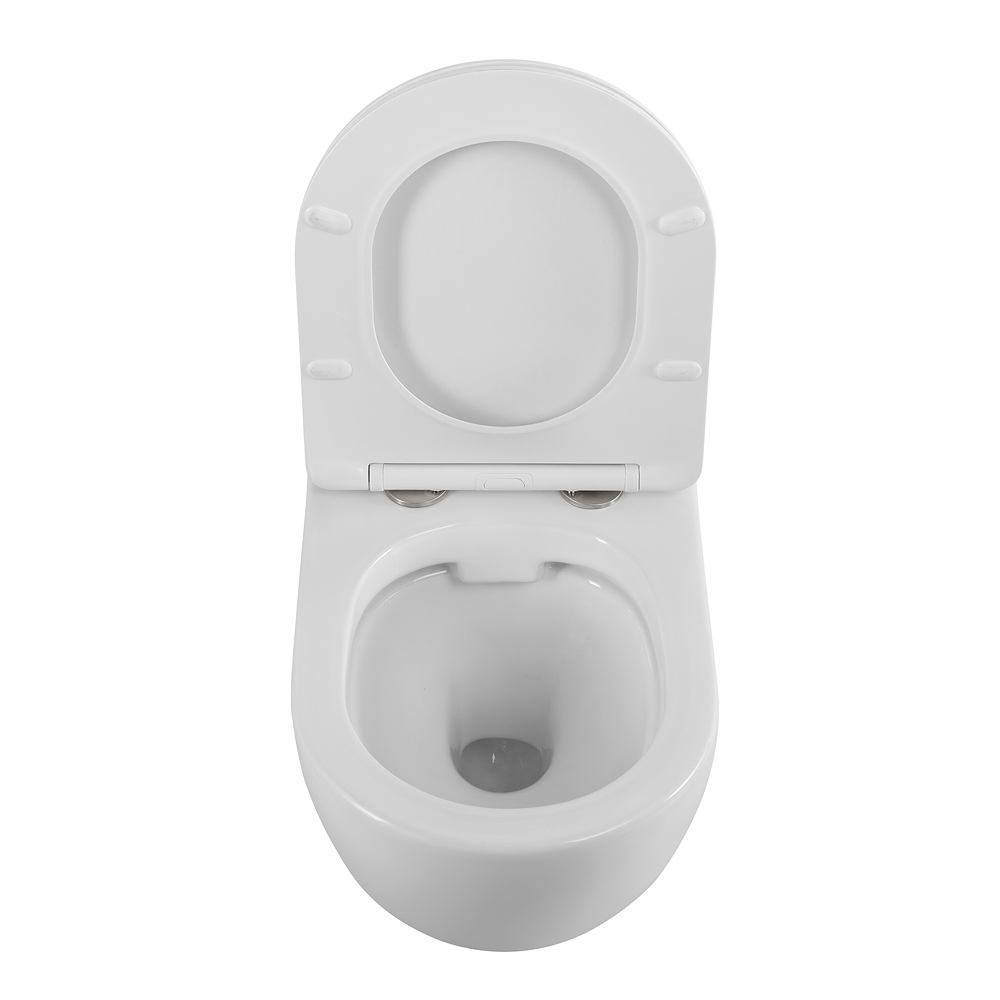 Унитаз подвесной Cezares STYLUS CZR-513-TH-R безободковый с сиденьем CZR-089-SC