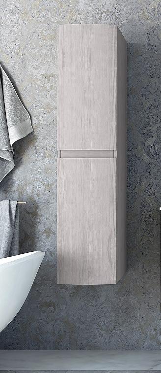 Пенал подвесной с двумя распашными дверцами Cezares 54850 Rovere sbiancato