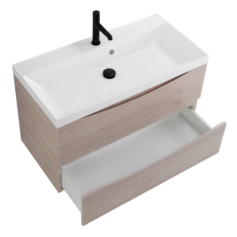 Тумба подвесная под раковину BelBagno MARINO-800-2C-SO-RG-P