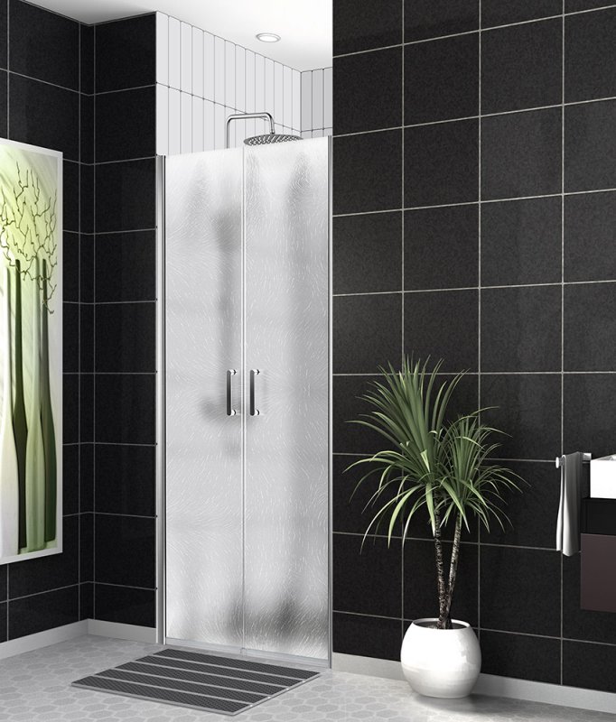 купить Дверь в проём BelBagno UNO-B-2-110-CH-Cr 