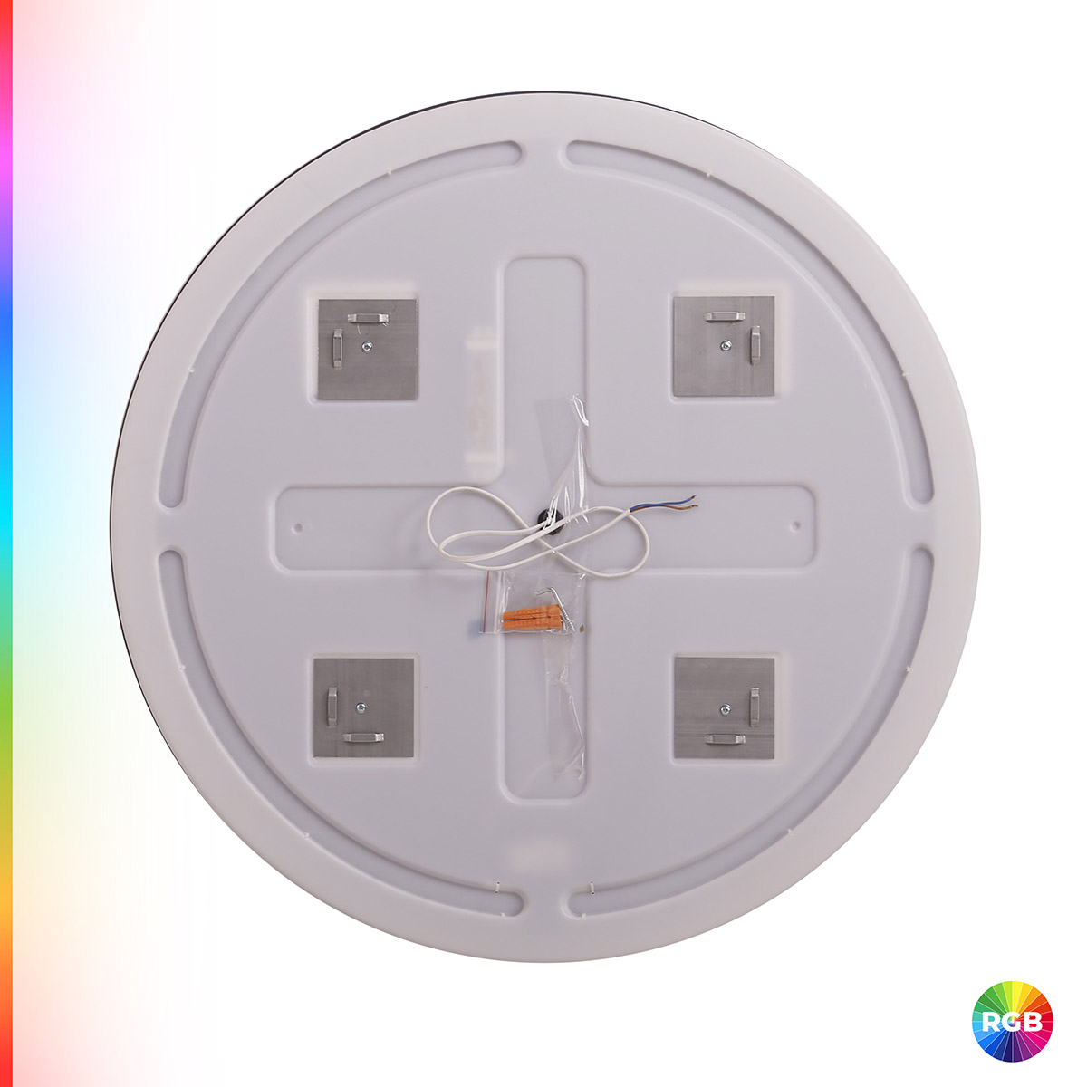 Зеркало Cezares CZR-SPC-MC-800-RGB-TCH с LED подсветкой и RGB подсветкой с сенсорным выключателем и диммером