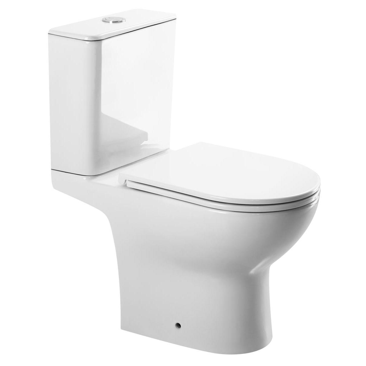 купить Унитаз-компакт BelBagno LOUNGE-TOR-2 BB2802CP/T-TOR/SC с сиденьем и смывом TORNADO  