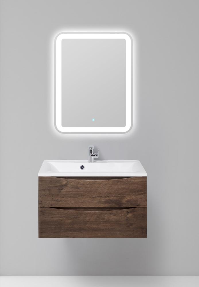 купить Тумба подвесная с раковиной BelBagno MARINO-1000-2C-SO-RW-P 