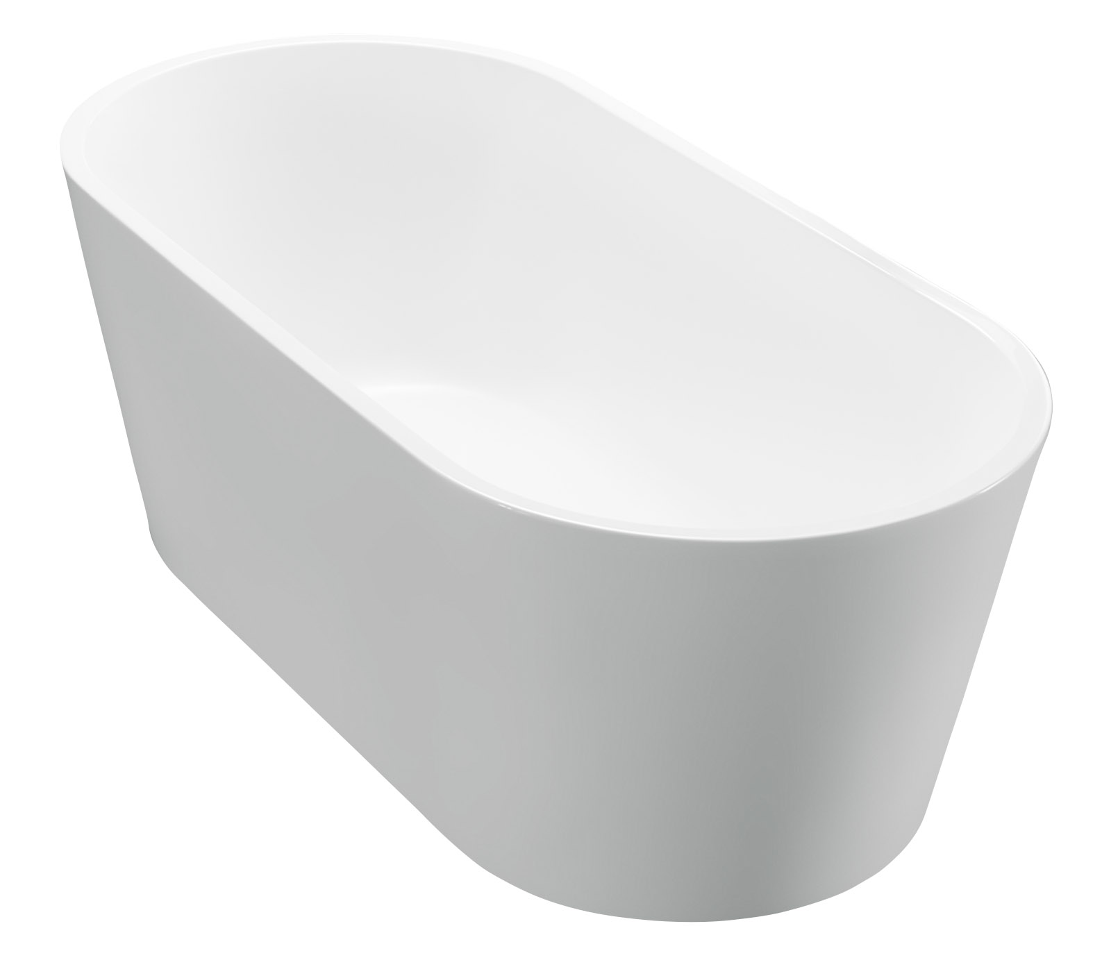 Ванна акриловая отдельностоящая без перелива BelBagno BB71-1700-W0
