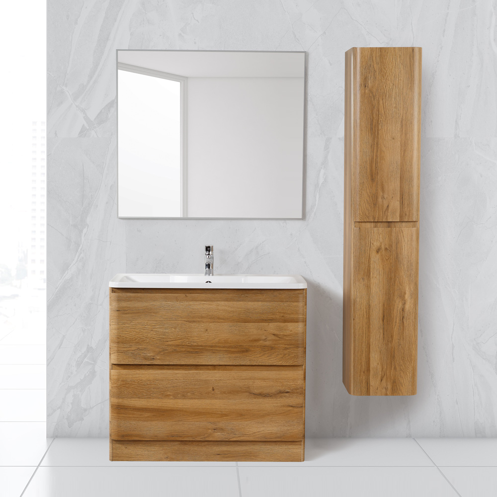 Пенал подвесной BelBagno ALBANO-1600-2A-SC-RR-P универсальный, Rovere Rustico