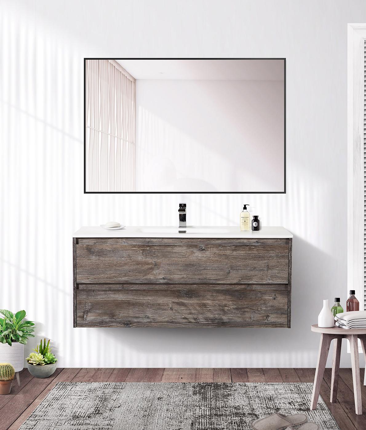 купить Тумба подвесная с раковиной BelBagno KRAFT-1200-2C-SO-PP 